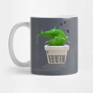 Fat Plant Asphalt Mug